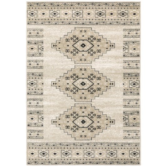 Georgia 643A0 Ivory Southwest/Lodge Rug