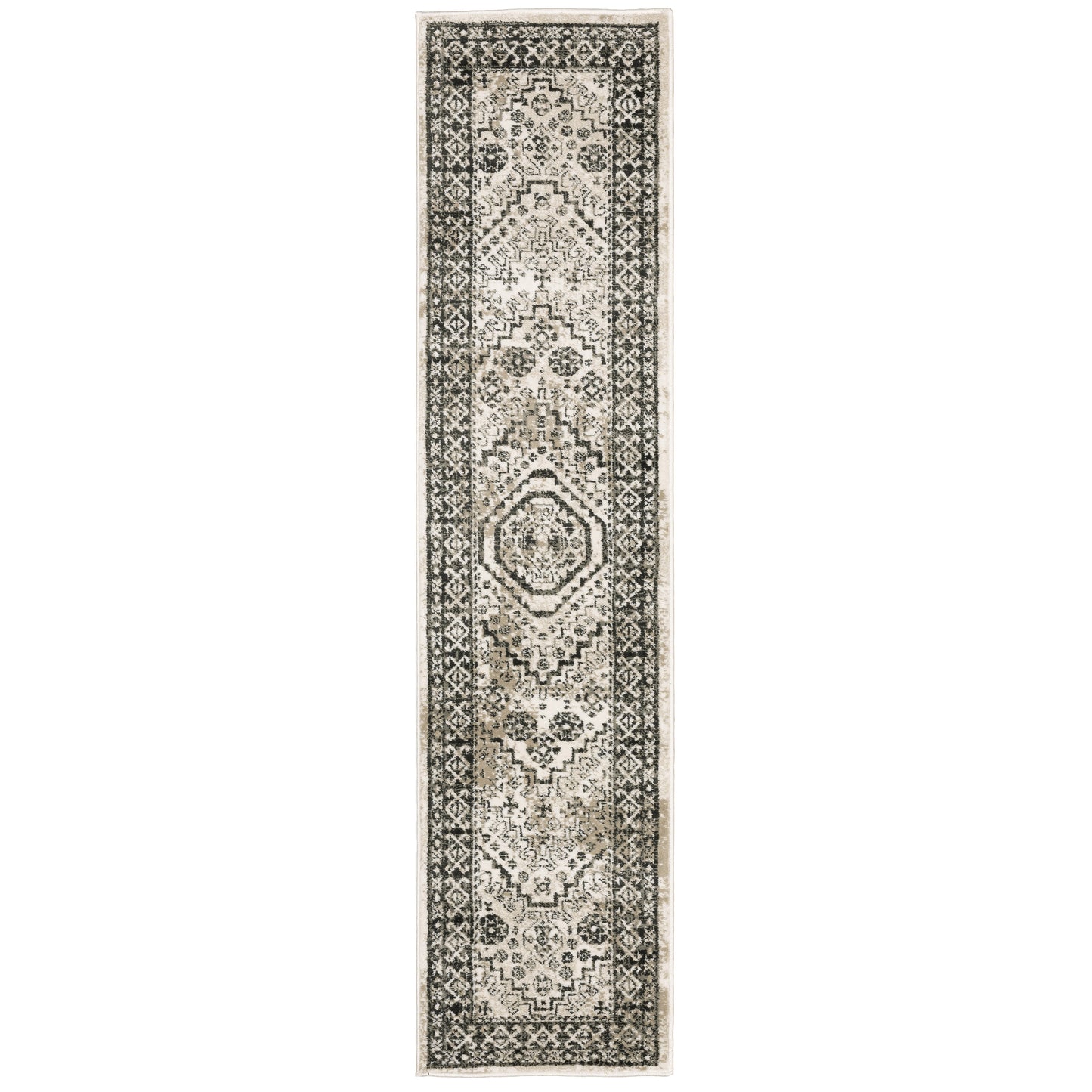 Georgia 659C0 Ivory Medallion Rug