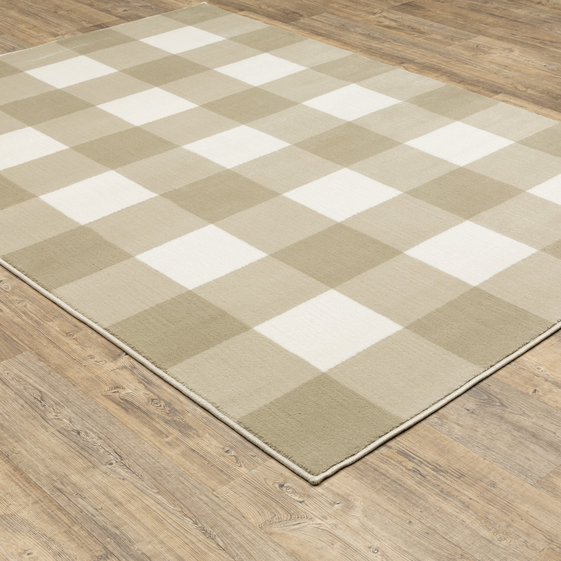 Georgia 678A0 Beige Geometric Rug
