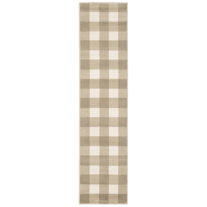 Georgia 678A0 Beige Geometric Rug