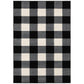 Georgia 678D0 Black Geometric Rug