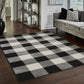 Georgia 678D0 Black Geometric Rug