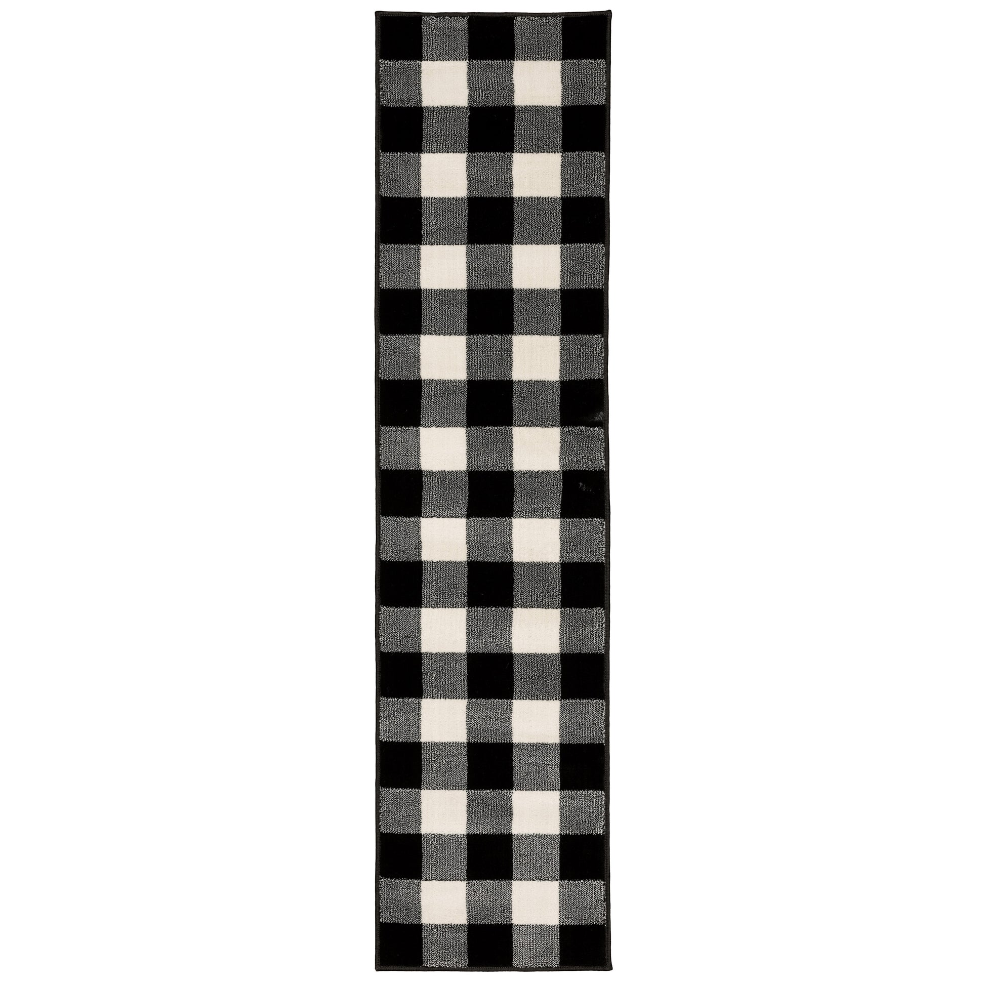 Georgia 678D0 Black Geometric Rug