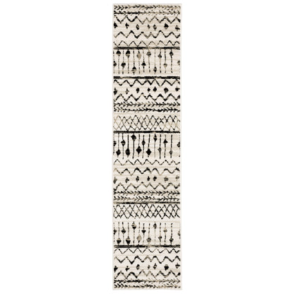 Georgia 8826E Ivory Tribal Rug