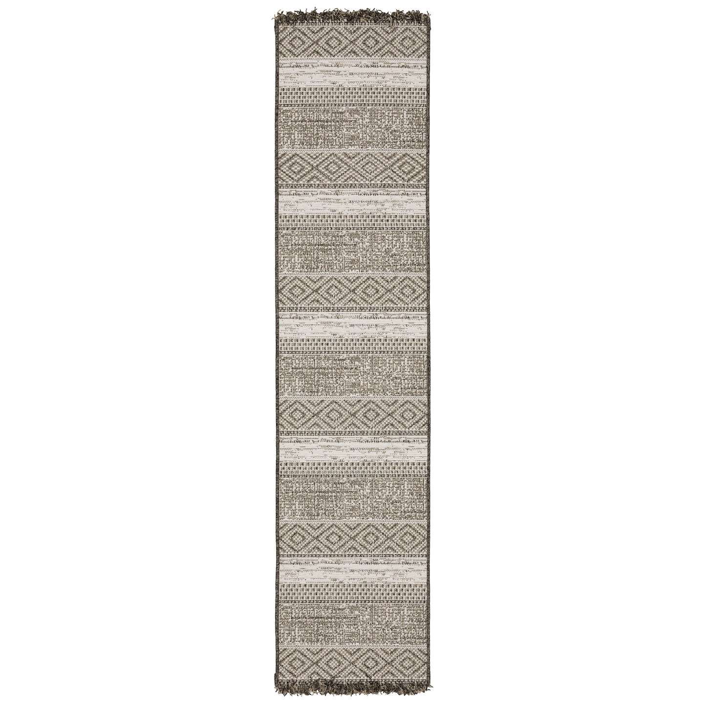 Gillian 1622E Beige Stripe Rug
