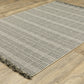 Gillian 163J4 Beige Stripe Rug