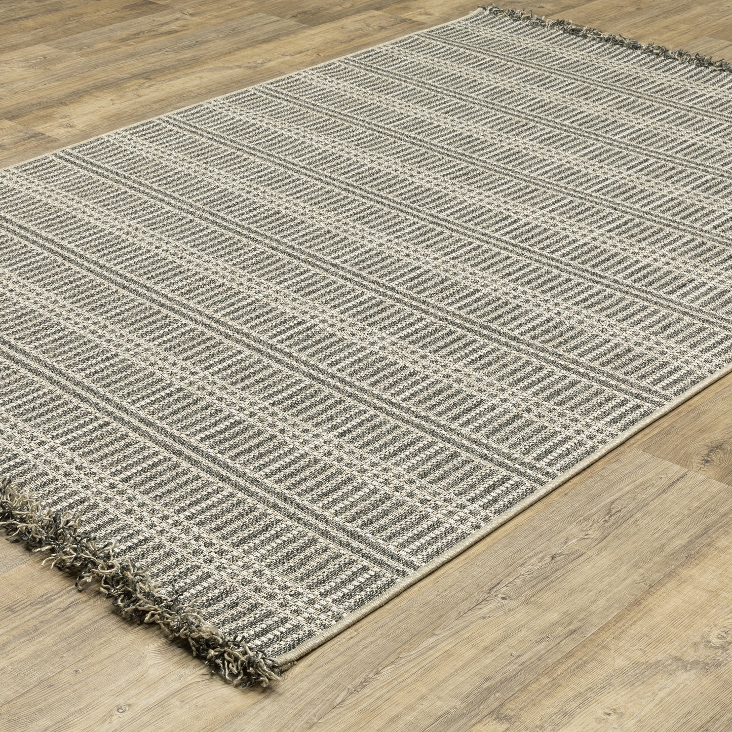 Gillian 163J4 Beige Stripe Rug