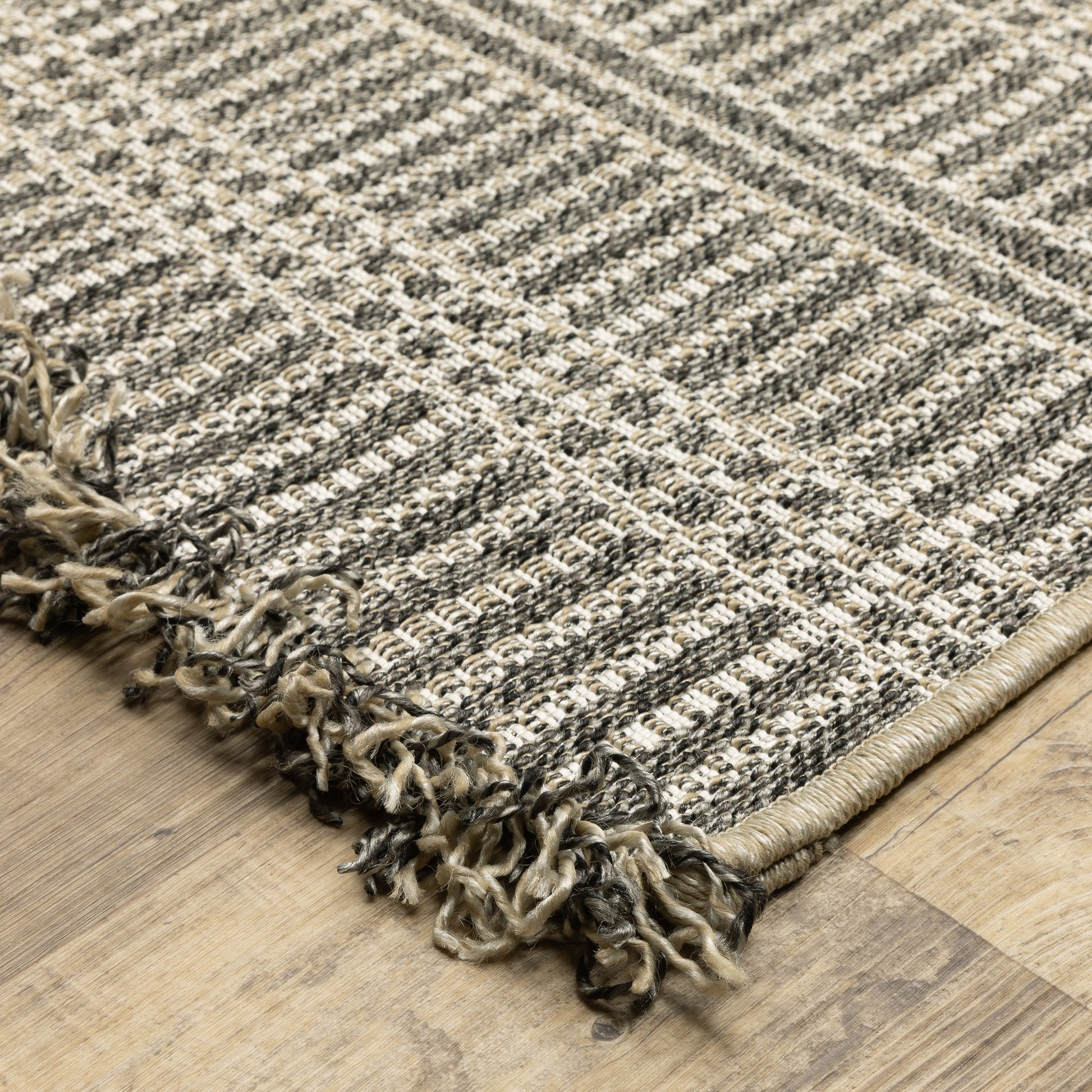 Gillian 163J4 Beige Stripe Rug