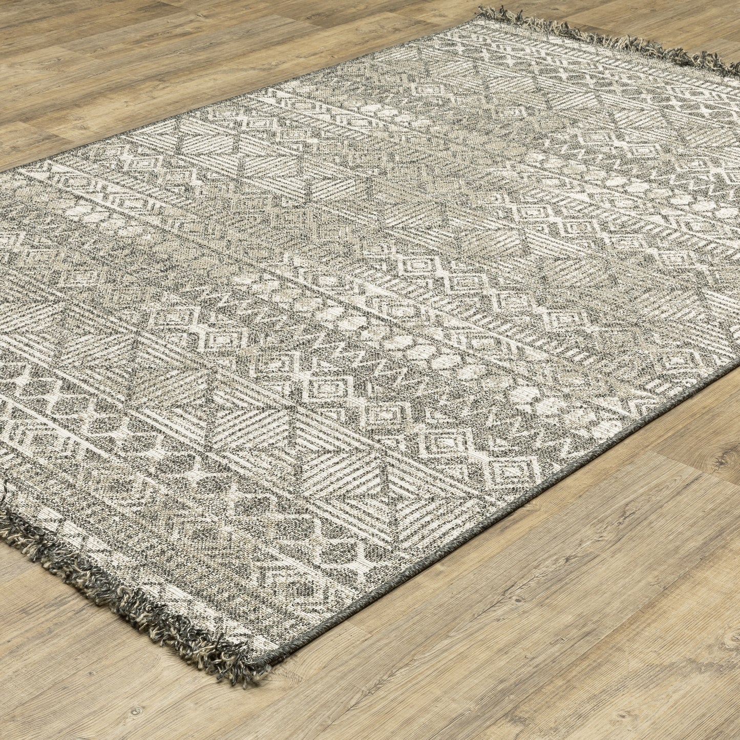 Gillian 4925A Beige Stripe Rug