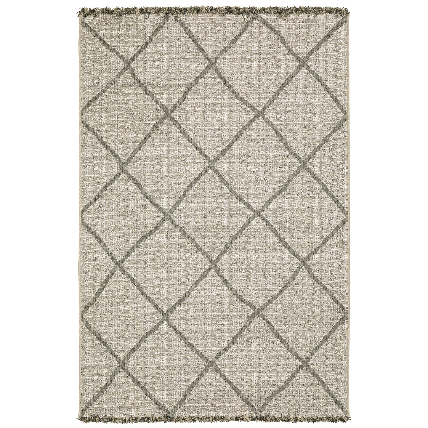 Gillian 4926A Beige Lattice Rug