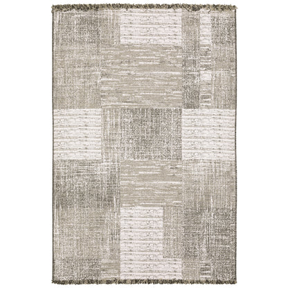 Gillian 081V4 Beige Distressed Rug