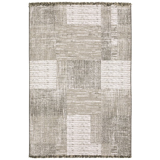 Gillian 081V4 Beige Distressed Rug