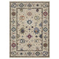 Hastings HA01W Ivory Floral Rug