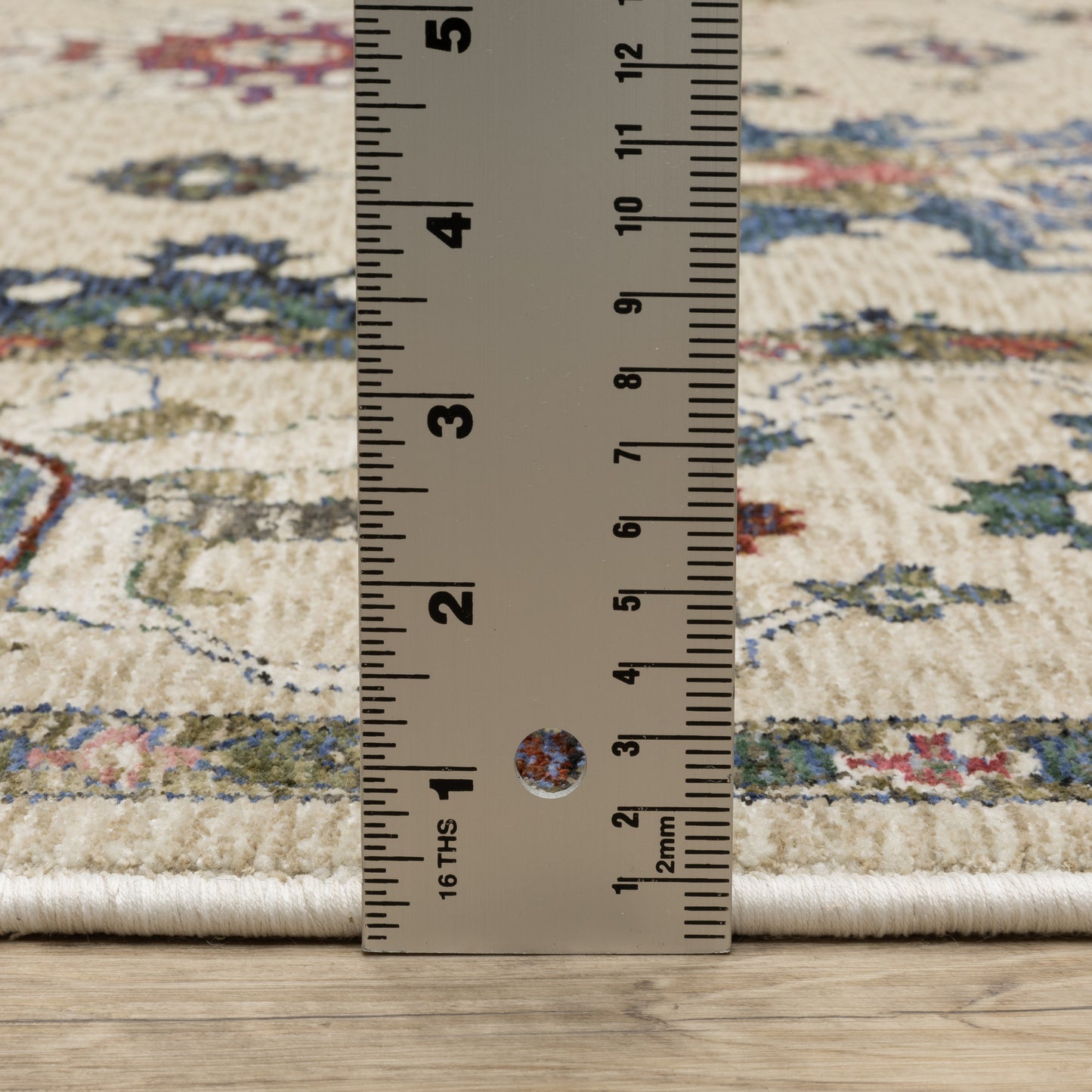 Hastings Floral Ivory/ Multi Cut Pile Rug