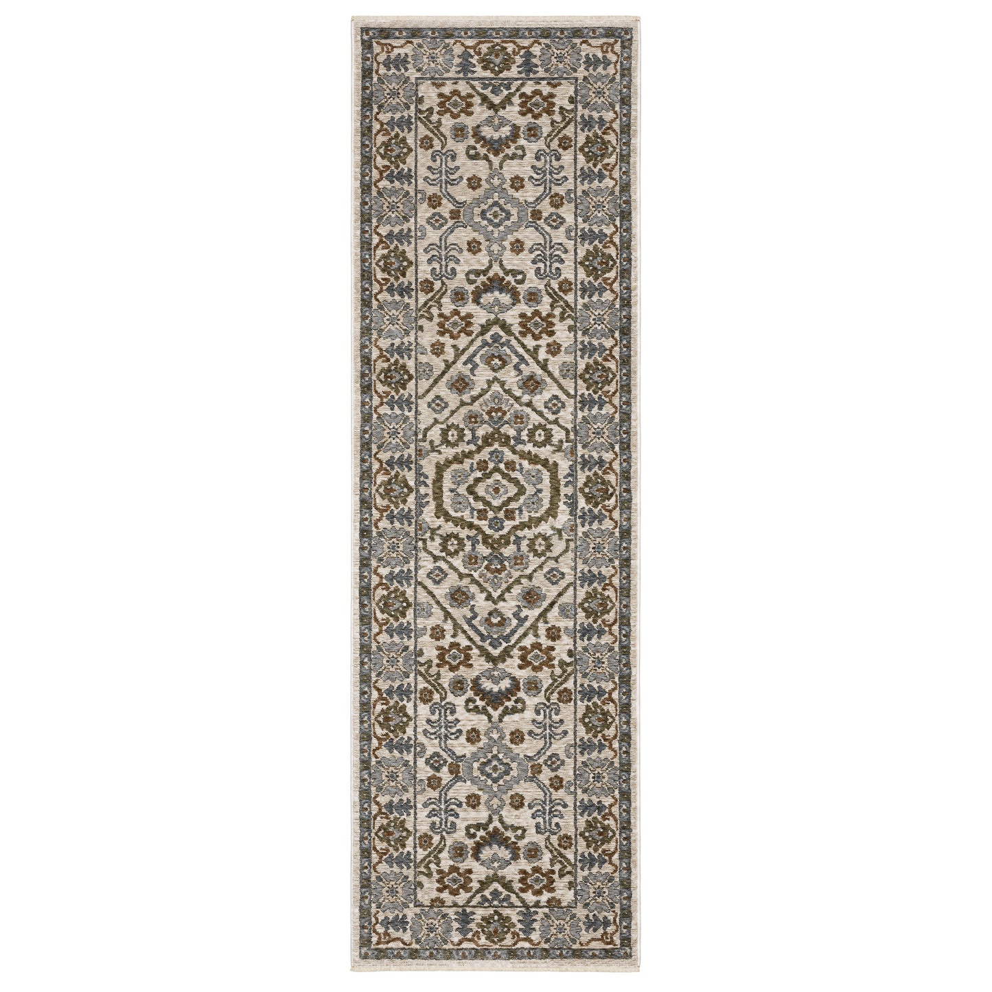 Hastings HA02I Ivory Medallion Rug