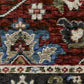 Hastings HA03V Red Floral Rug