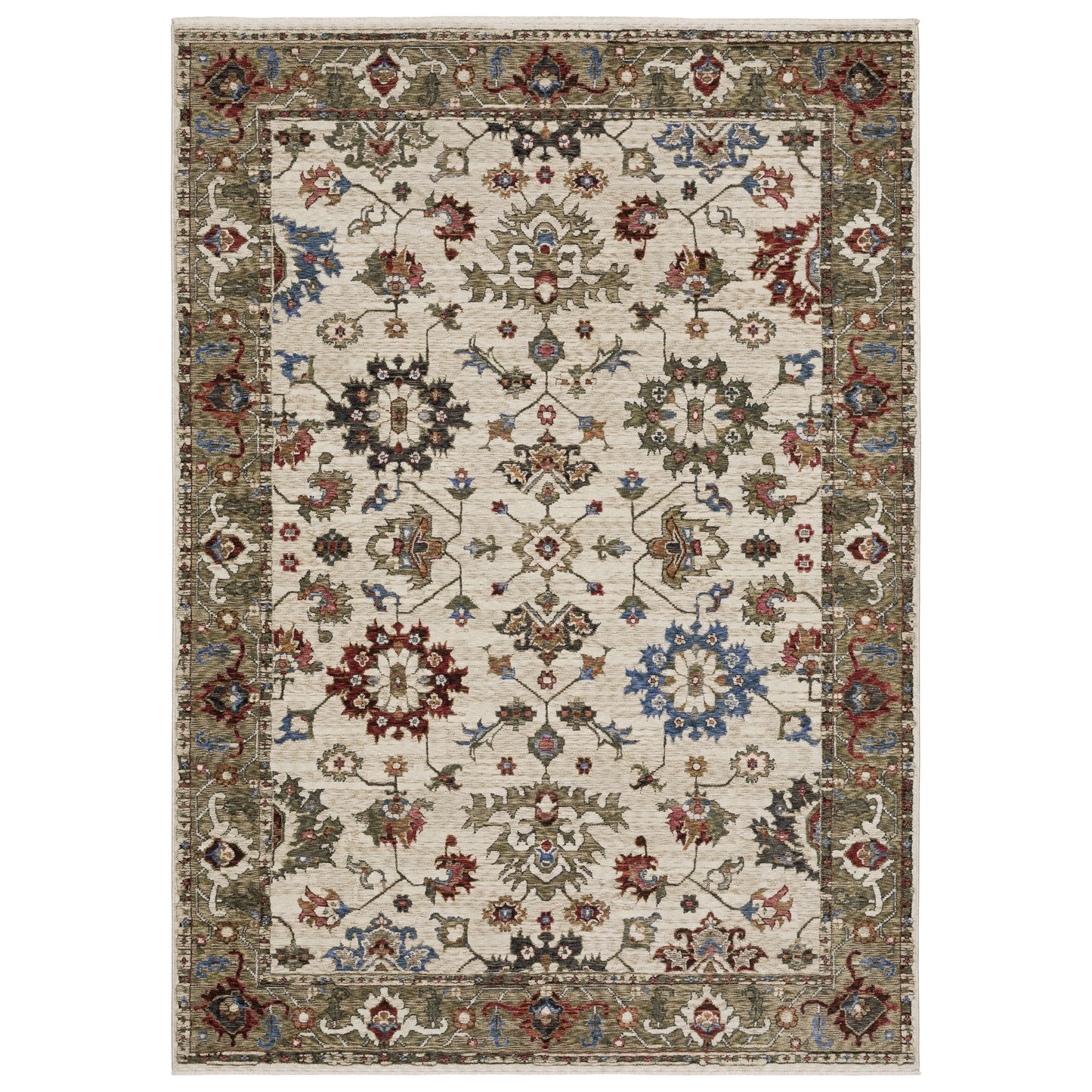 Hastings HA03W Ivory Oriental Rug