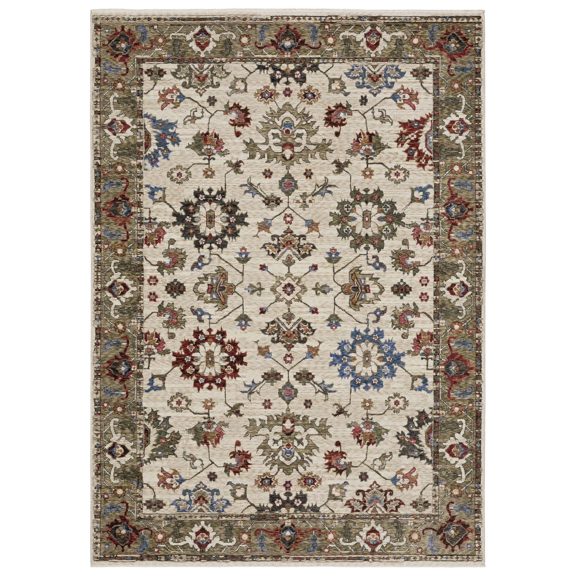 Hastings HA03W Ivory Oriental Rug