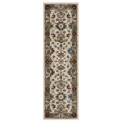 Hastings HA03W Ivory Oriental Rug