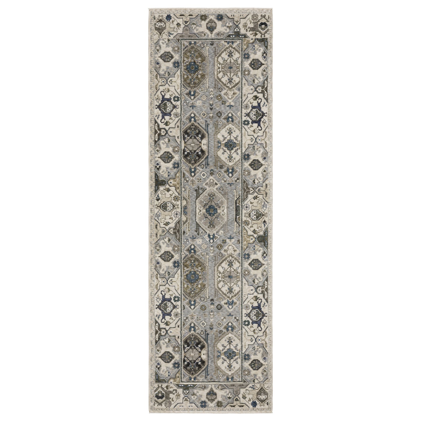 Hastings HA04U Ivory Floral Rug