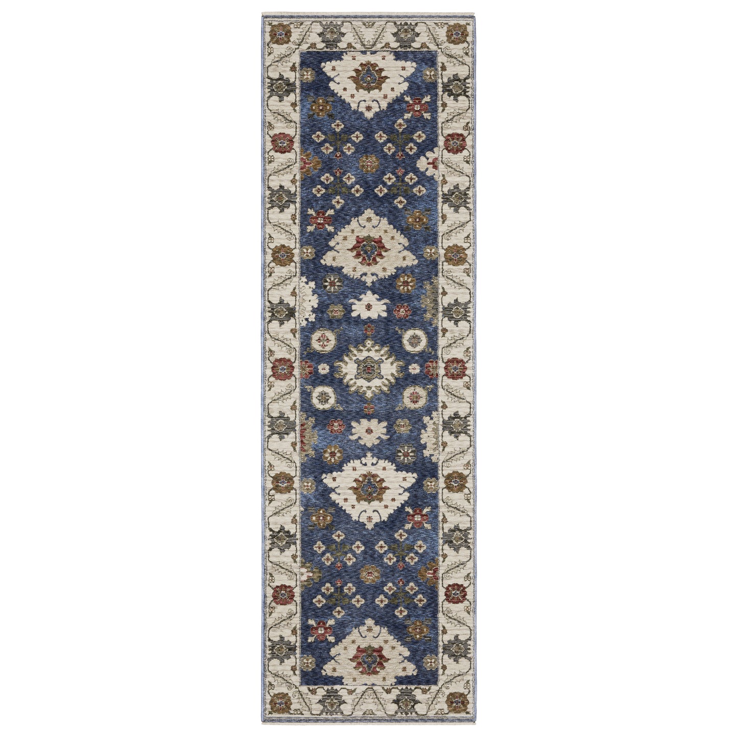 Hastings HA06Z Blue Distressed Rug