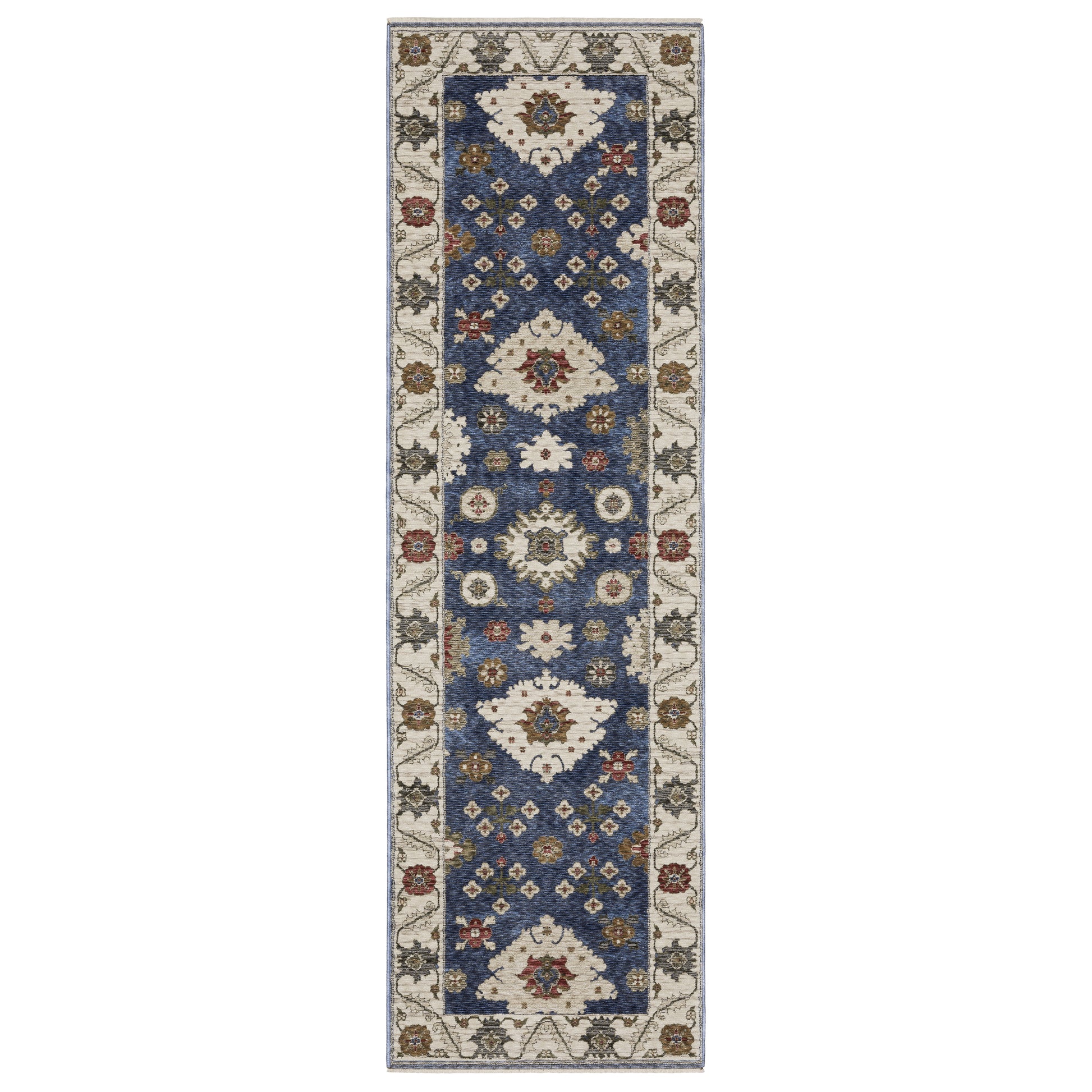 Hastings HA06Z Blue Distressed Rug
