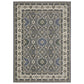 Hastings HA07H Blue Floral Rug