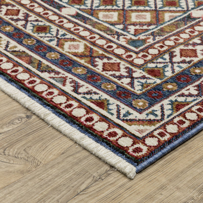Hastings Geometric Multi/ Multi Cut Pile Rug