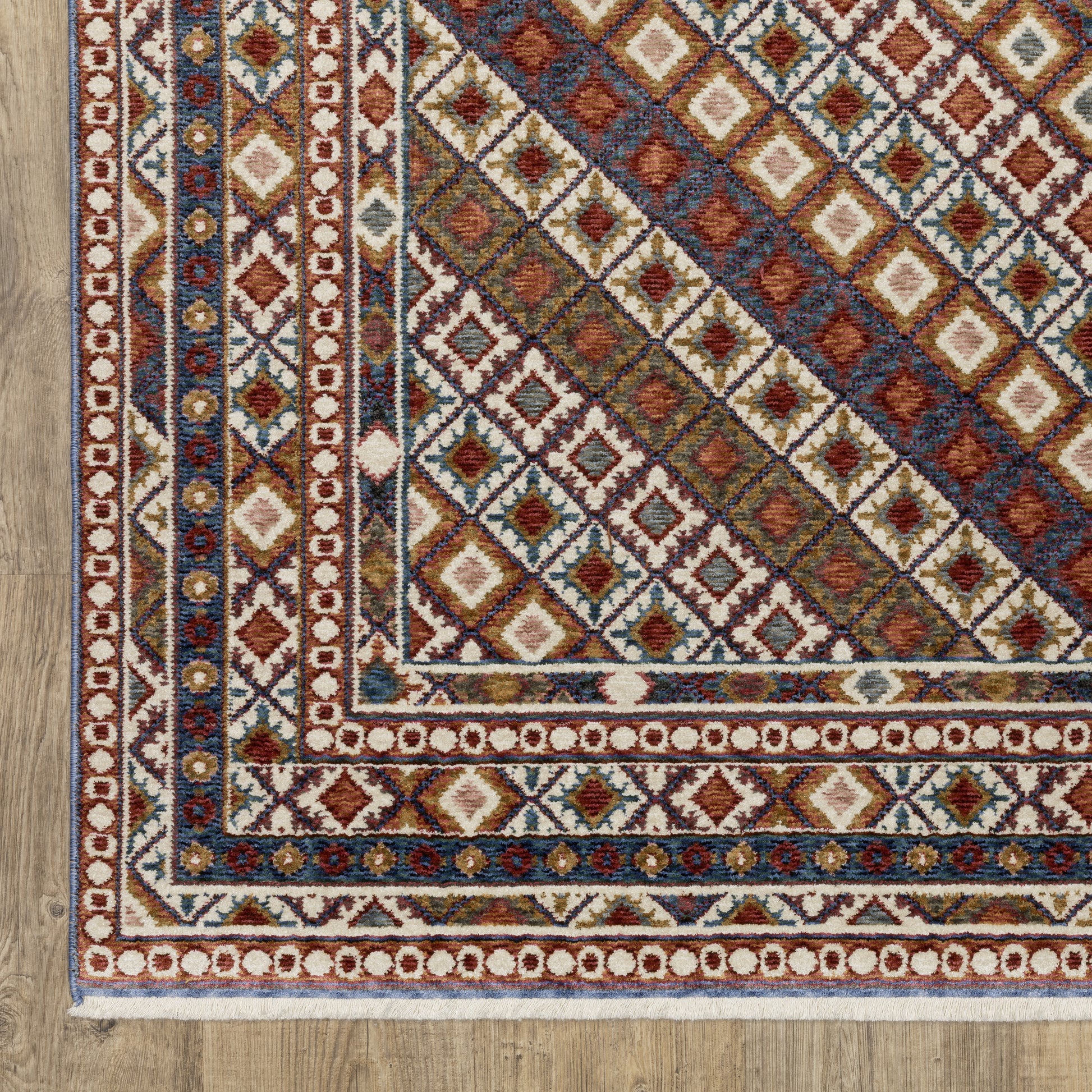Hastings Geometric Multi/ Multi Cut Pile Rug