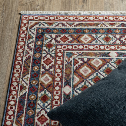 Hastings Geometric Multi/ Multi Cut Pile Rug