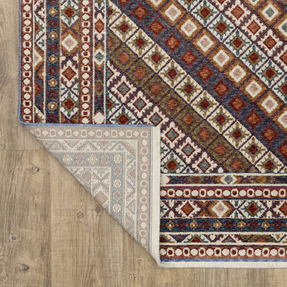 Hastings Geometric Multi/ Multi Cut Pile Rug