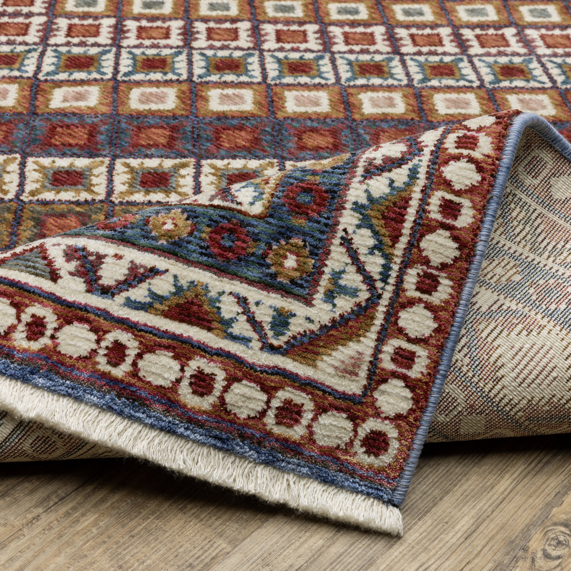 Hastings Geometric Multi/ Multi Cut Pile Rug