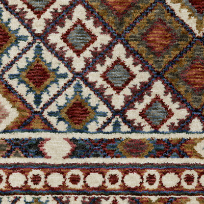 Hastings Geometric Multi/ Multi Cut Pile Rug