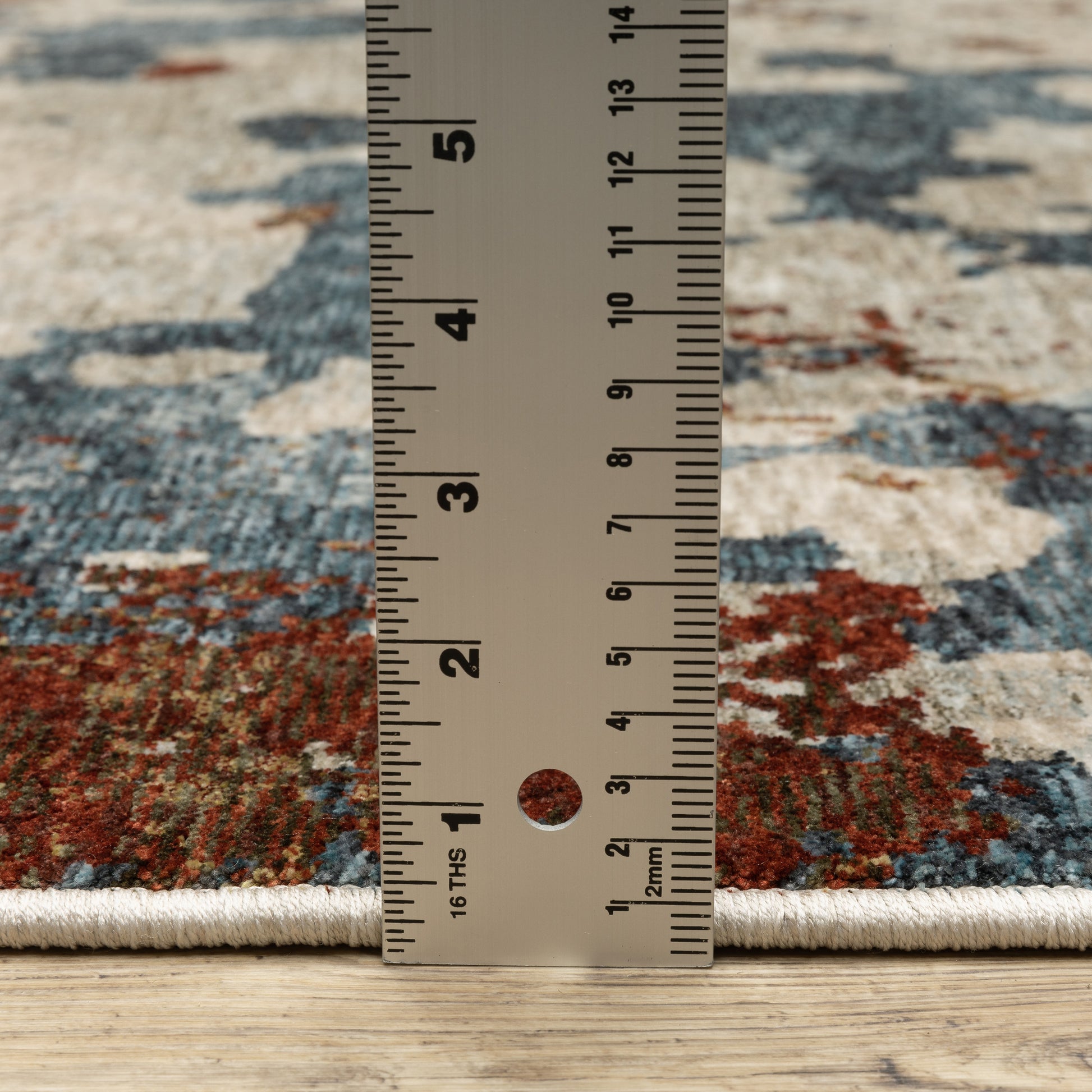 Hayden Abstract Beige/ Multi Cut Pile Rug