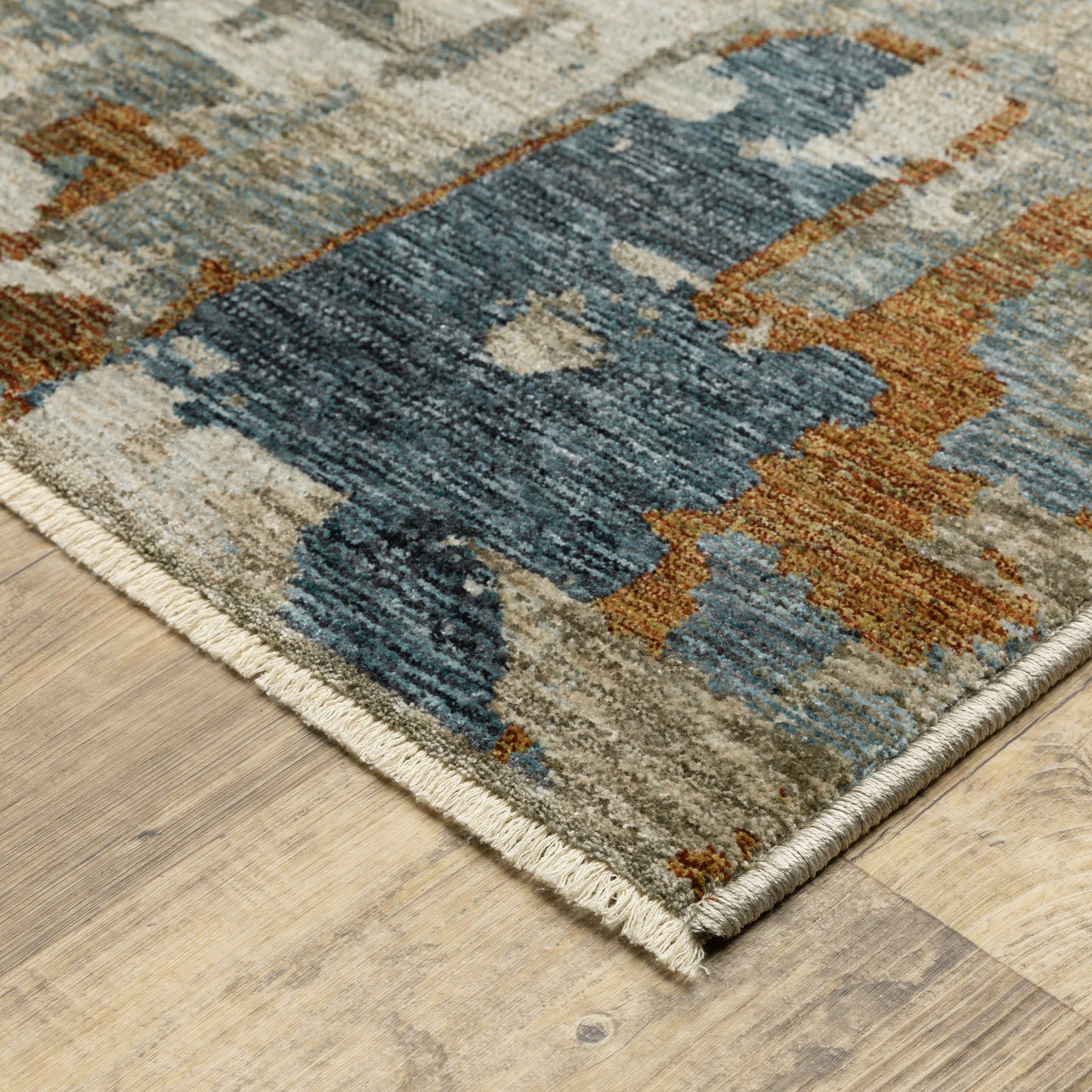 Hayden HAY02 Beige Abstract Rug
