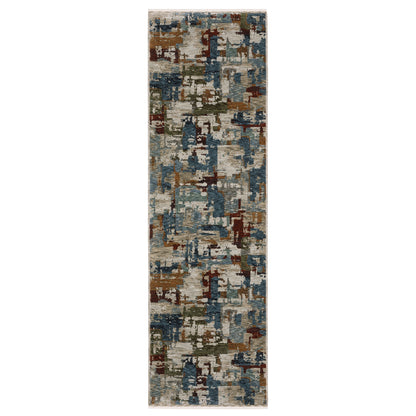 Hayden HAY02 Beige Abstract Rug