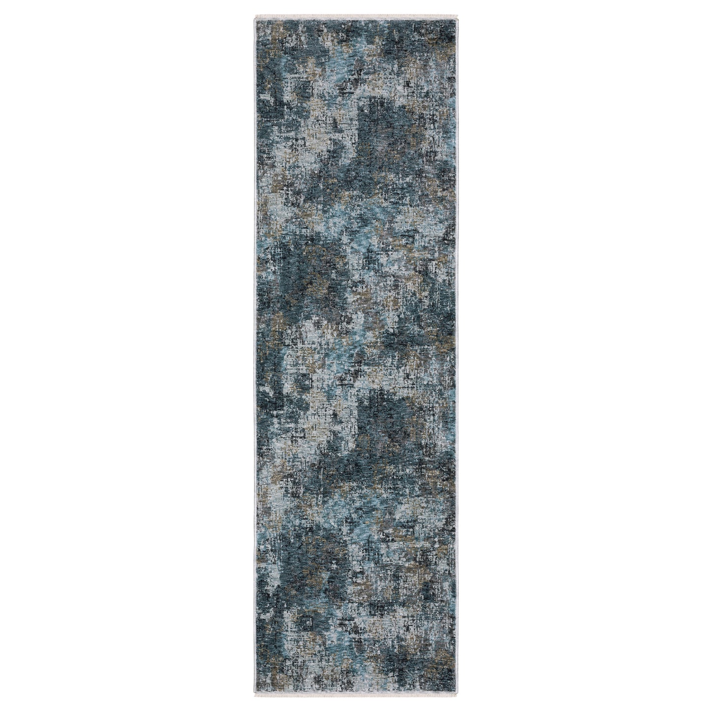 Hayden HAY03 Blue Abstract Rug