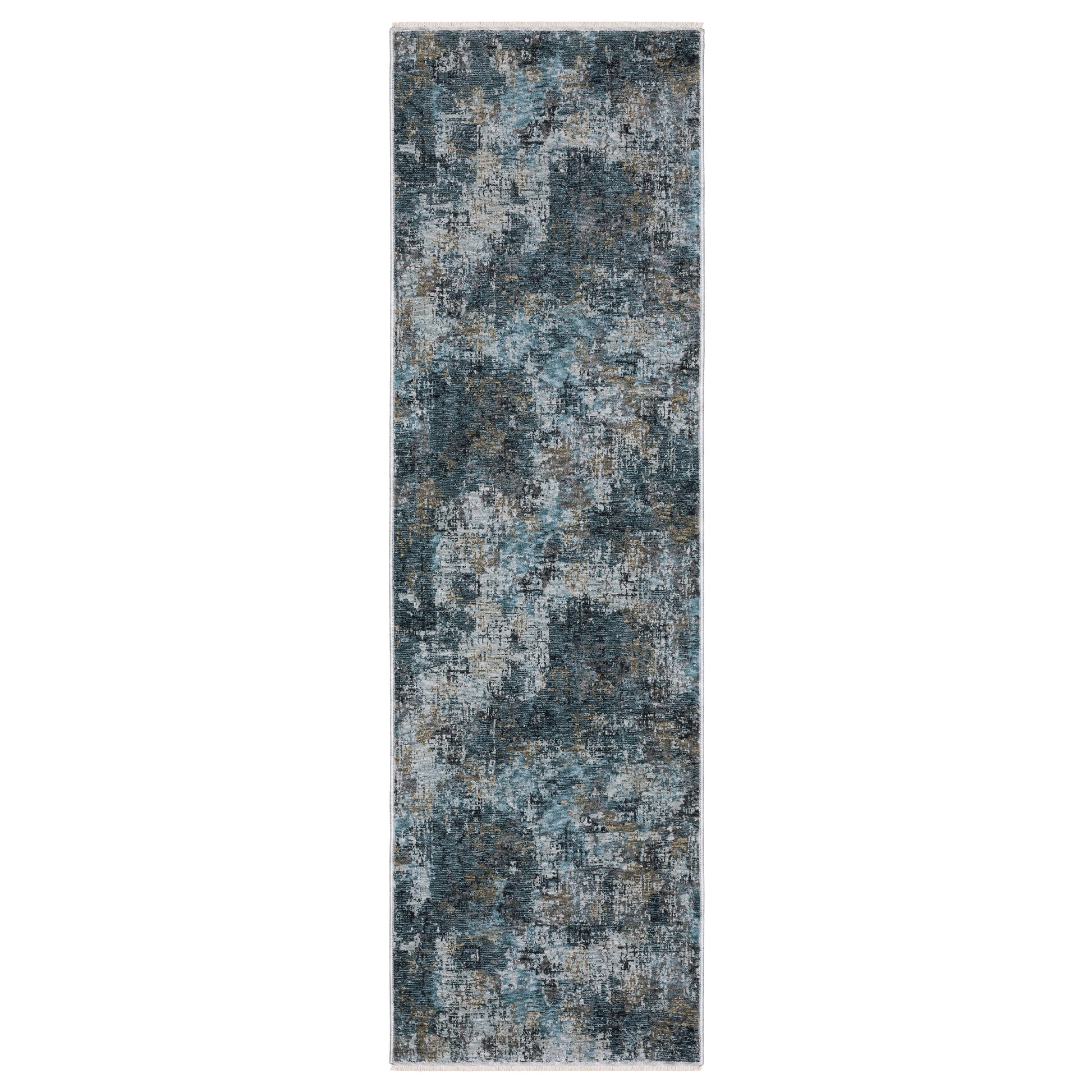 Hayden HAY03 Blue Abstract Rug