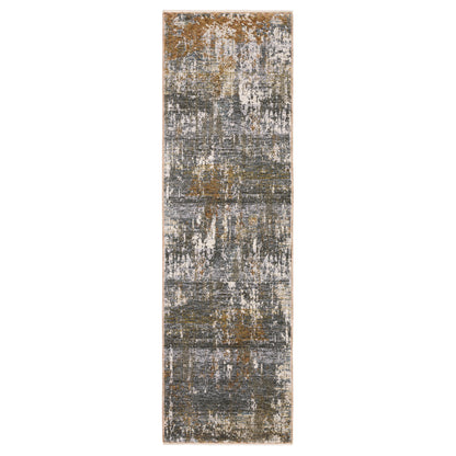Hayden HAY06 Grey Abstract Rug