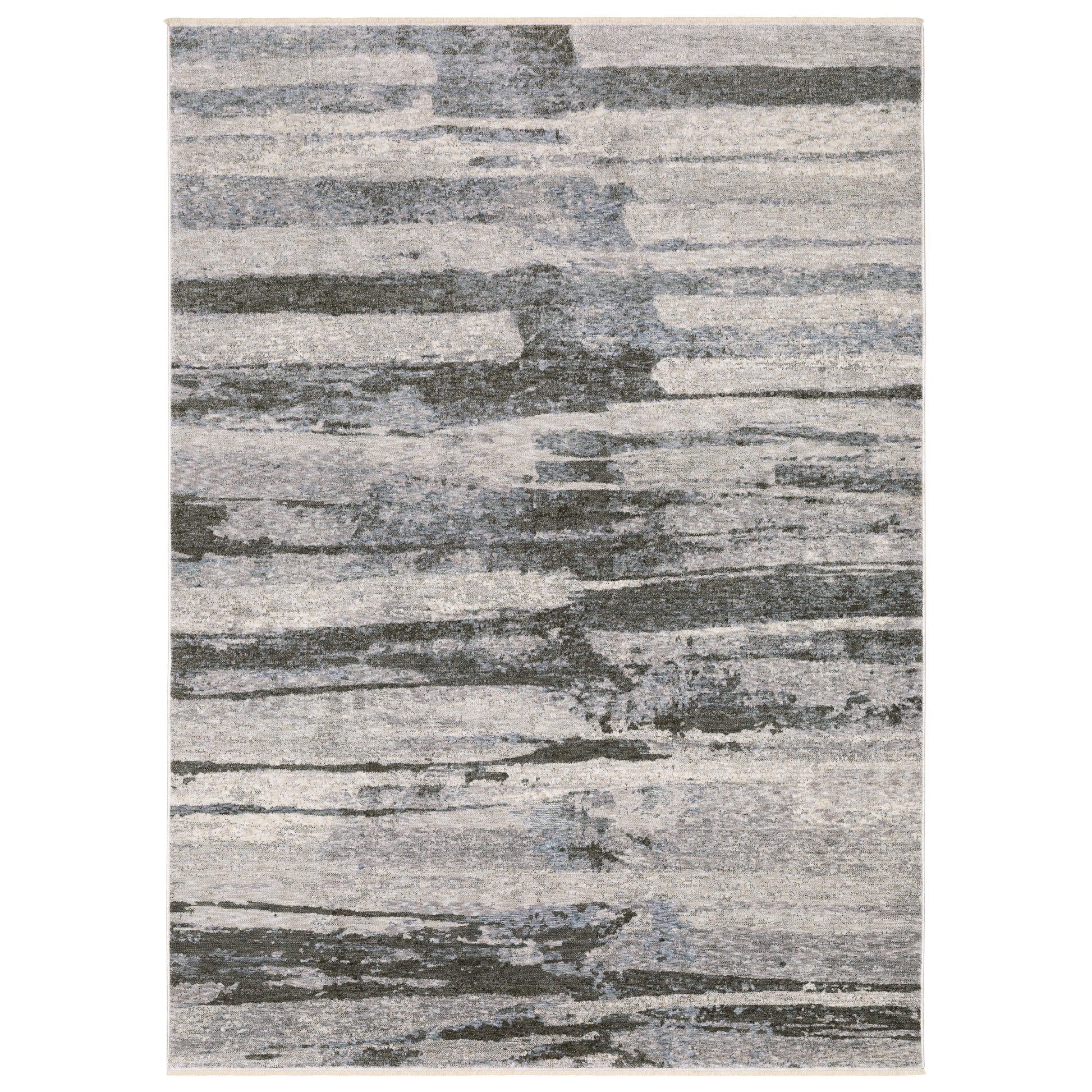 Hayden HAY07 Grey Abstract Rug