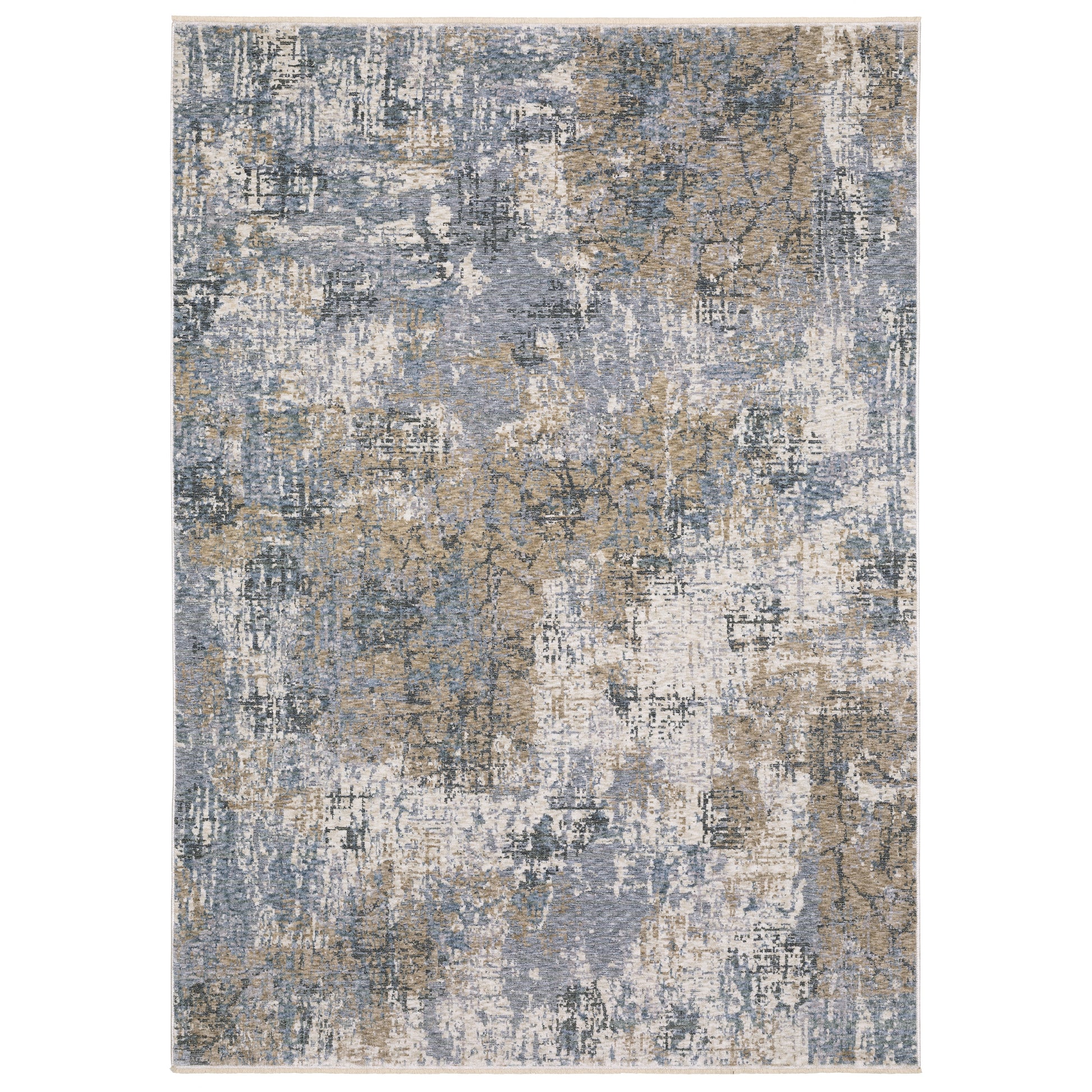 Hayden HAY08 Beige Abstract Rug
