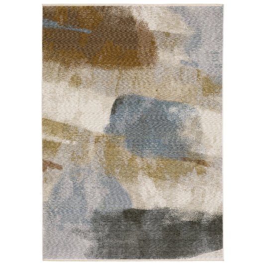 Hayden HAY09 Beige Abstract Rug