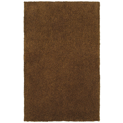 Heavenly 73404 Brown Shag Rug