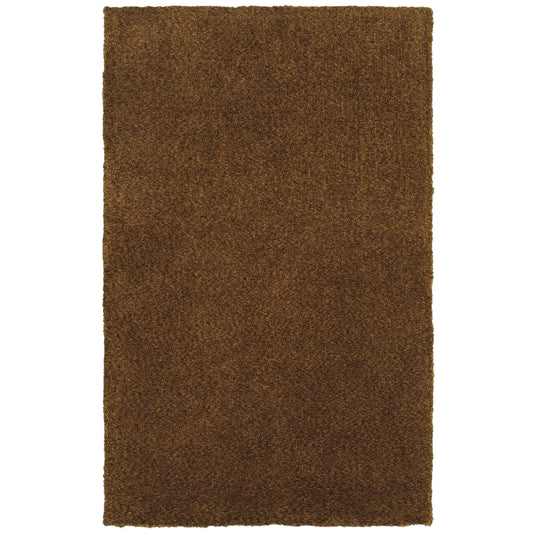 Heavenly 73404 Brown Shag Rug