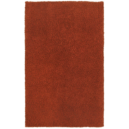 Heavenly 73406 Red Shag Rug