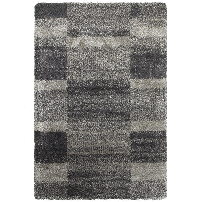 Henderson 531Z1 Grey Shag Rug