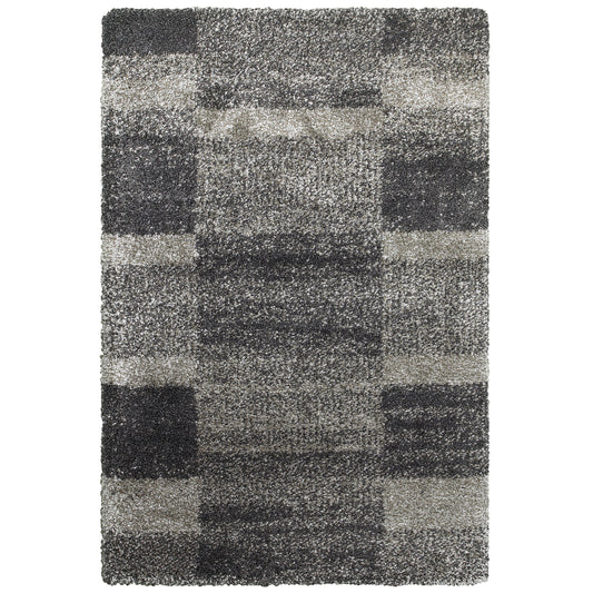 Henderson 531Z1 Grey Shag Rug