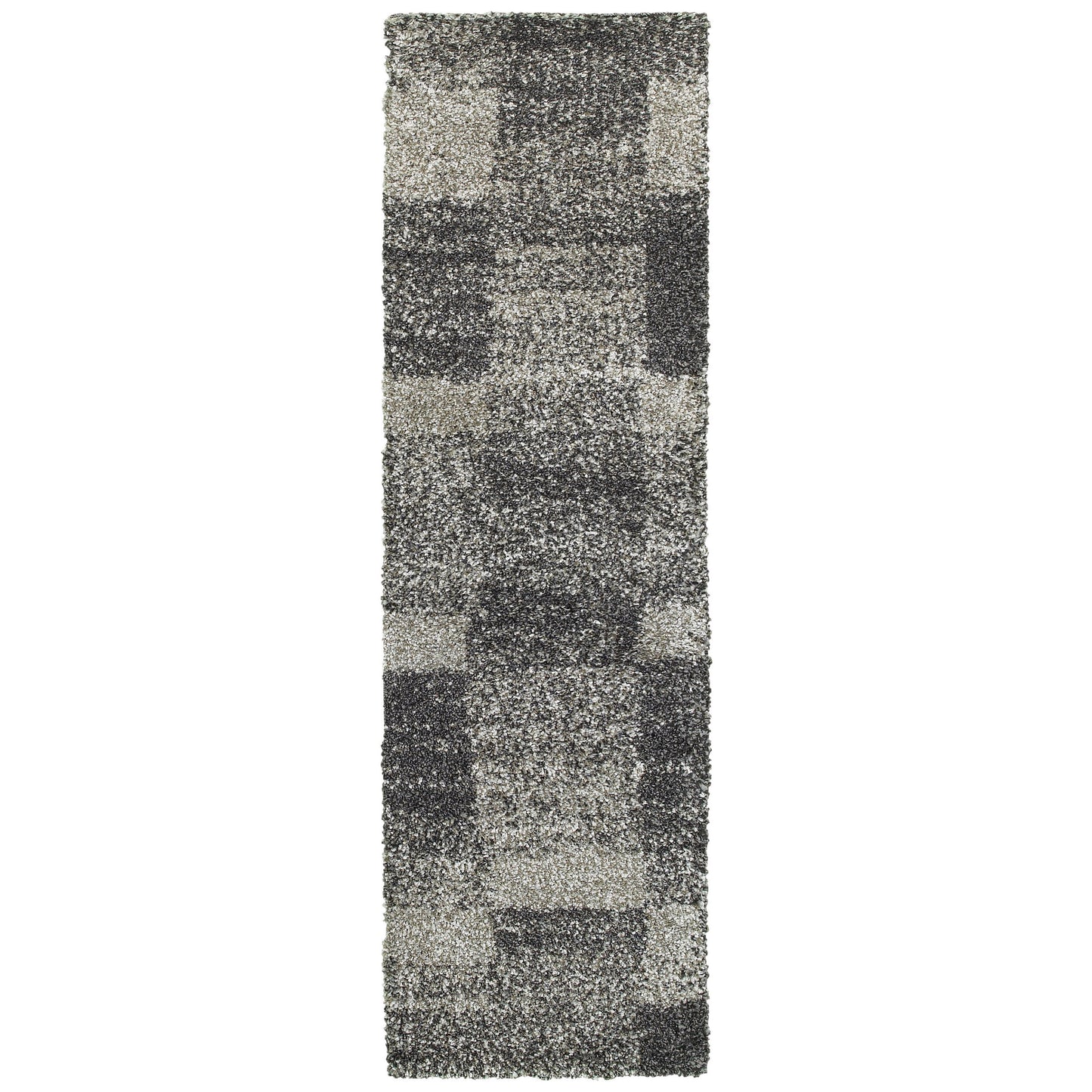 Henderson 531Z1 Grey Shag Rug