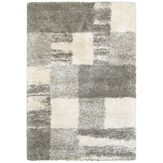 Henderson 5502H Ivory Shag Rug