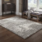 Henderson 5503H Grey Shag Rug